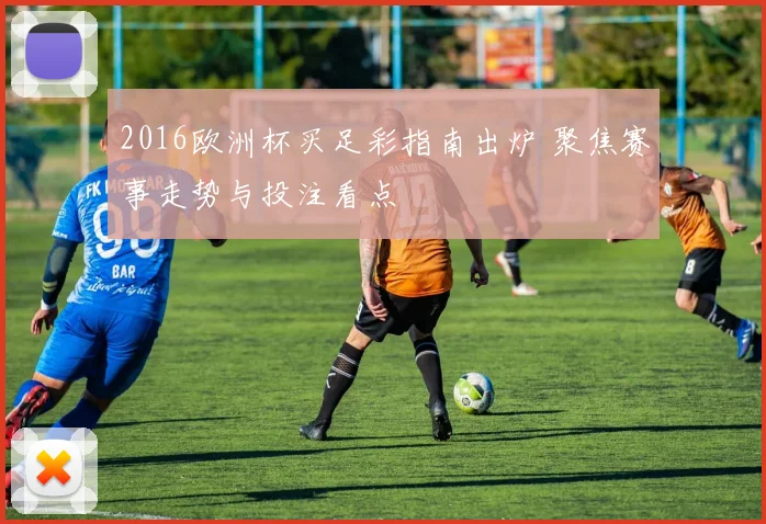 2016欧洲杯买足彩指南出炉 聚焦赛事走势与投注看点